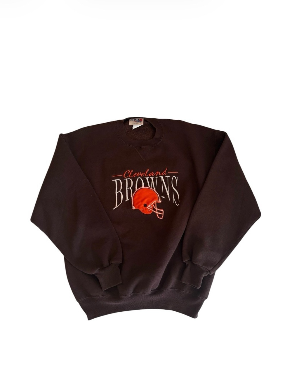 Vintage Chalk Line Cleveland Browns Crew Neck Sweatshirt Sz Large